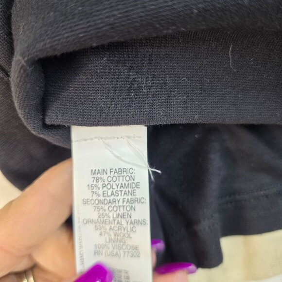 Zara Medium Multicolor Art Deco Aztec Boho Embroidered Skirt Festival New - Picture 6 of 10